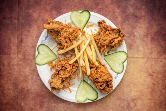 419 Crispy Chicken & French Fry (4pcs)