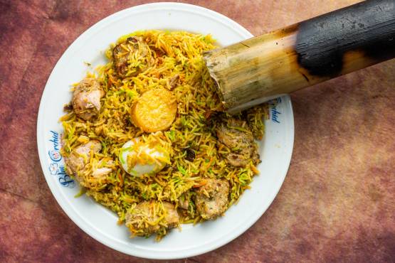 664 Reshmi Chicken Bamboo Biryani 