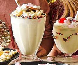 125 Vanilla Milk Shake 