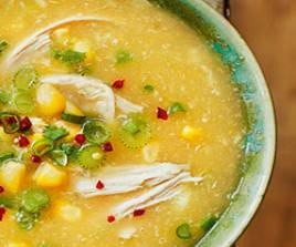 220 Sweet Corn Soup Chicken 