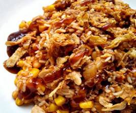 246 B,B,Q Fried Rice