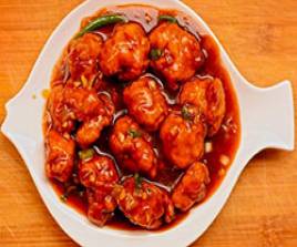 253 Manchurian Chicken 