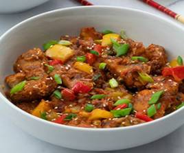 254 Manchurian Chicken Dry