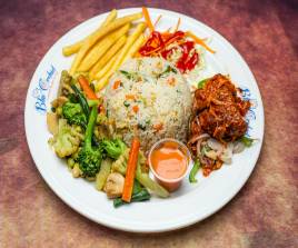 323 Fresh Veg & Haven Platter