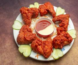 217 Chicken Wings Fried 