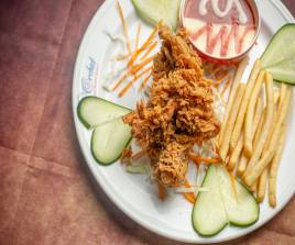 421 Crispy Chicken & French Fry (1pcs)