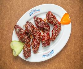 579 B,B,Q Chicken Wings 4pcs