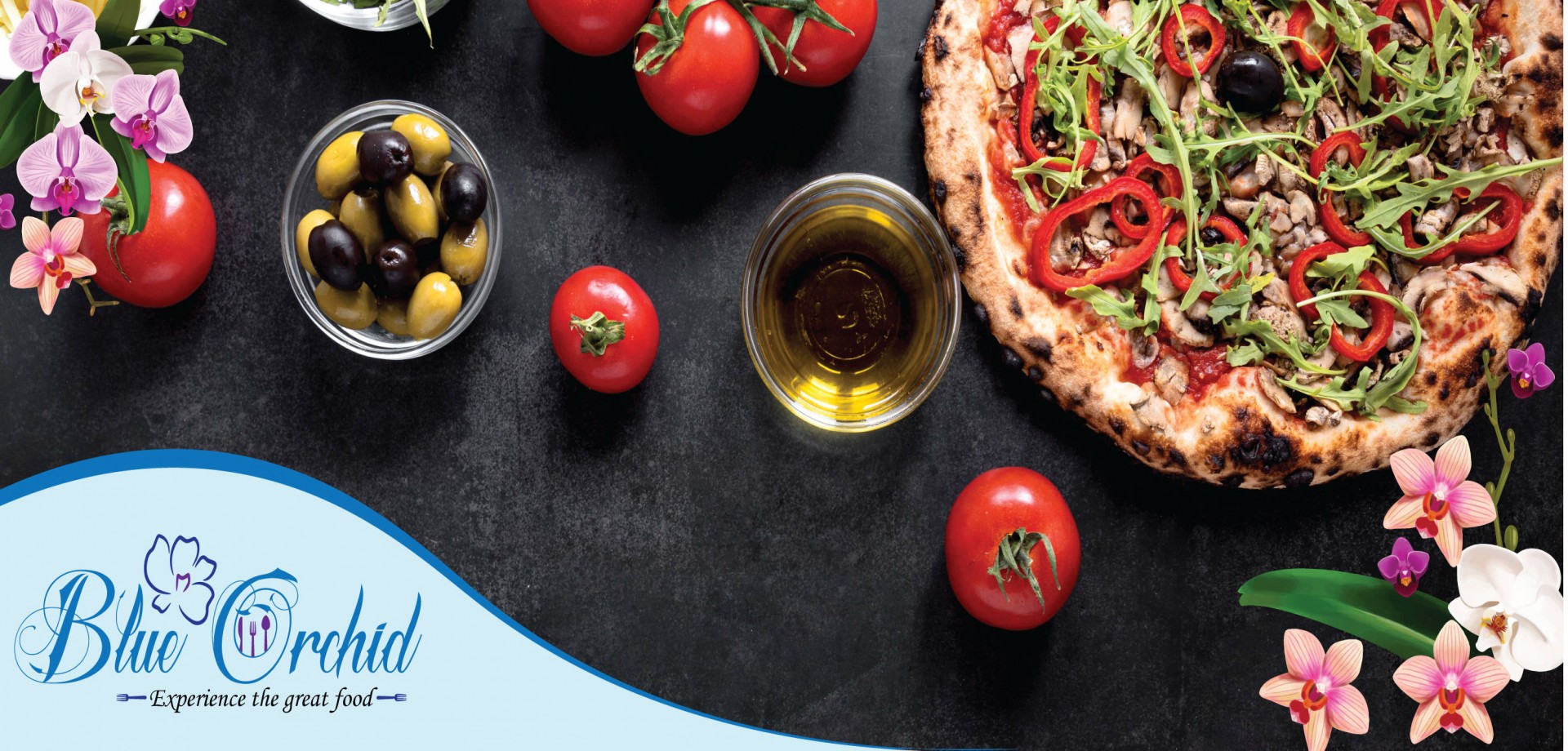 Blue Orchid Special Pizza 